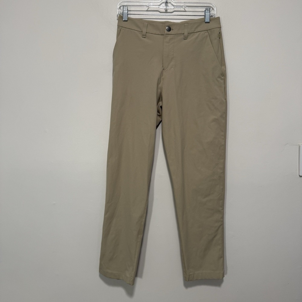 Lululemon ABC Classic-Fit Trouser *Warpstreme in Tan Size 28